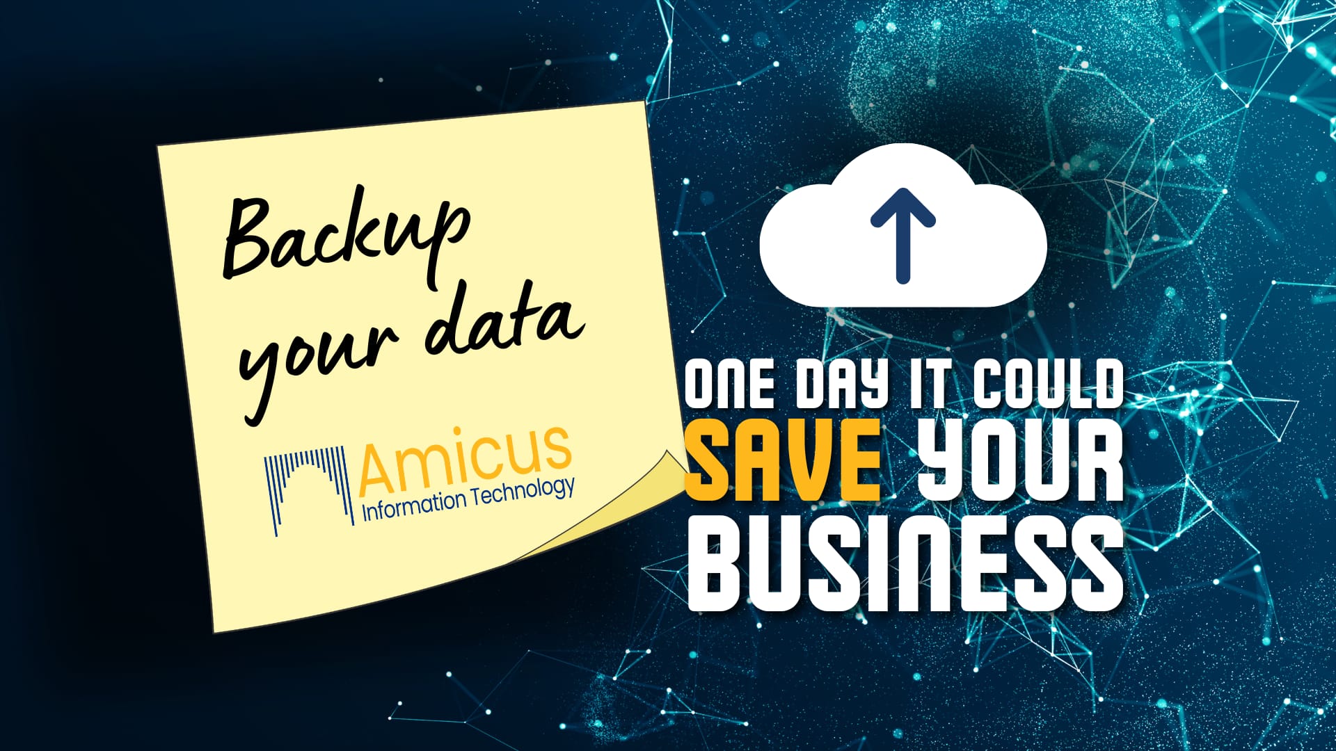 back up your data | Amicus IT