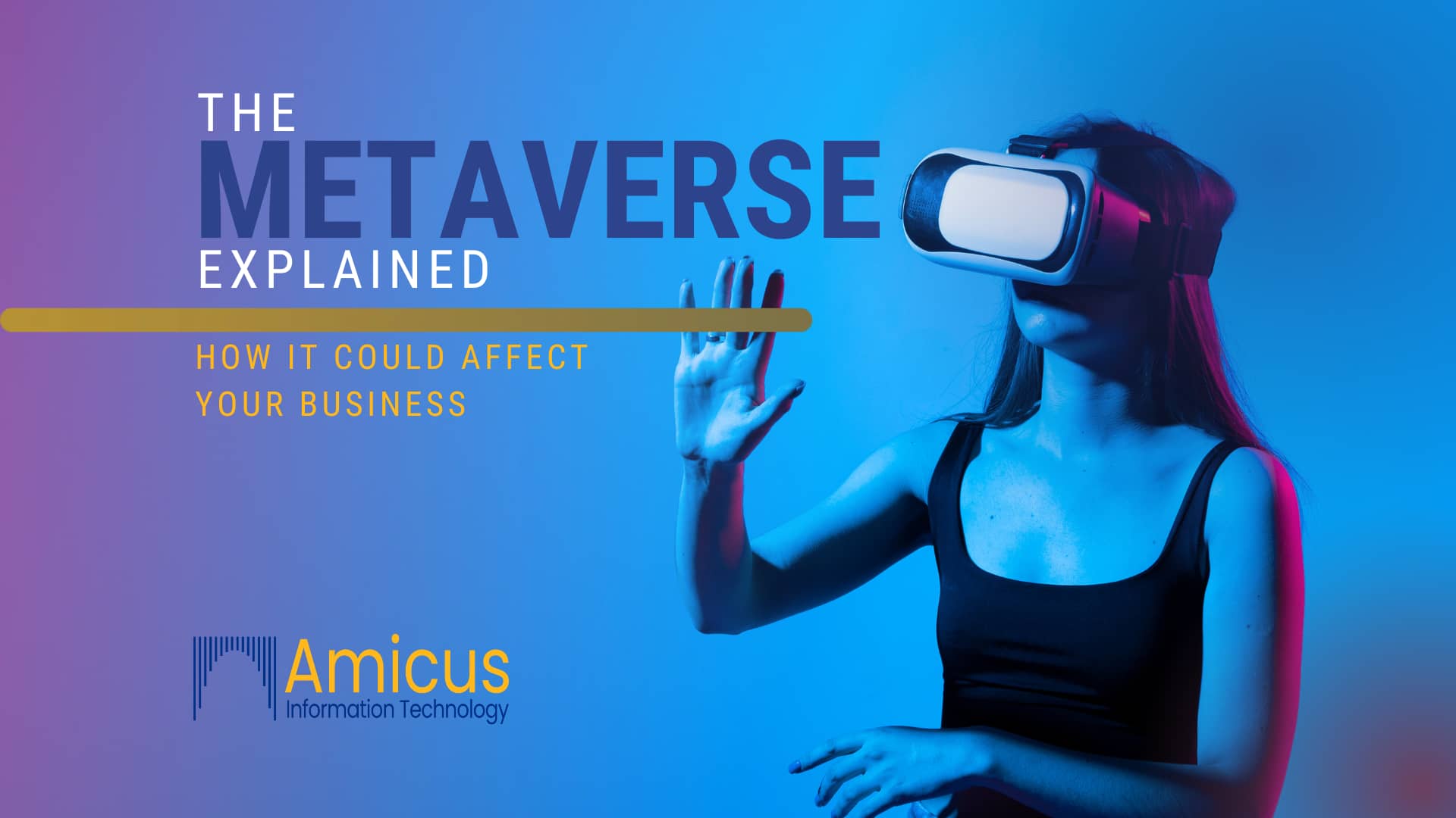 Metaverse | Amicus IT | IT Support Services | Lawyers | Attorneys