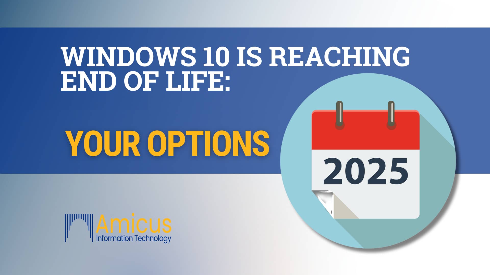 Windows 10 | Amicus IT | IT Support Services St Louis | Lawyers | Attorneys